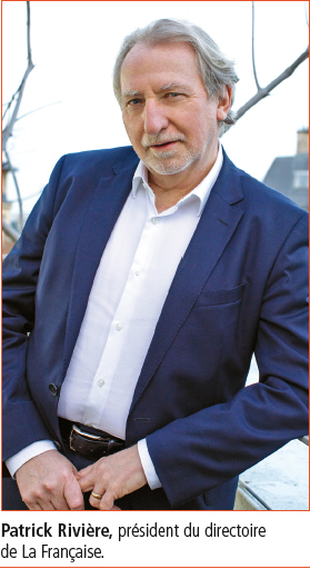 Patrick Rivière président du directoire du groupe La Française