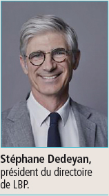 Stéphane Dedeyan nommé président du directoire de LBP